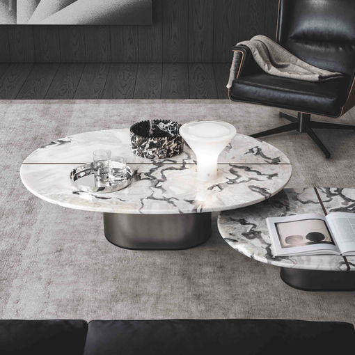 Klub stolovi okrugli od mermera i metalne baze! Moderni dizajn