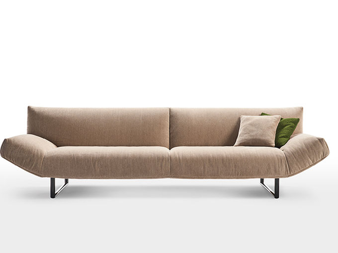 Garnitura u štofu sa metalnom bazom - Rosini