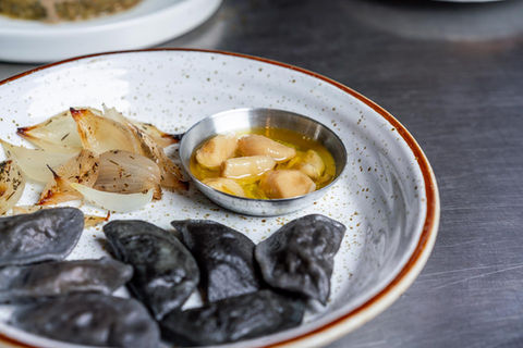 טורטליני שום ובצל