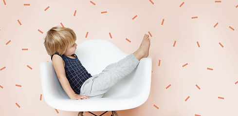 Boy Sitting on a Chair