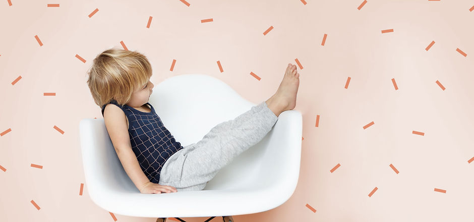 Boy Sitting on a Chair