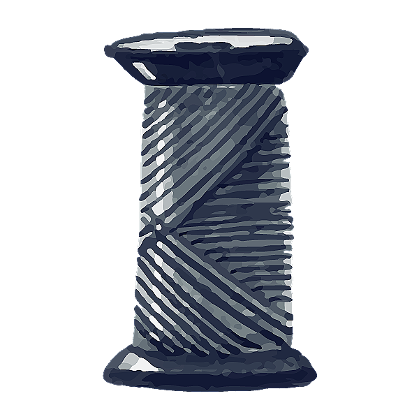 Thread spool illustration