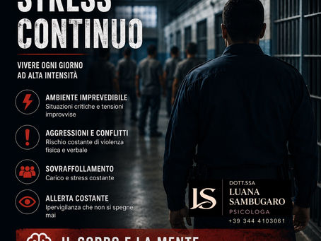 Dietro le sbarre della mente: il prezzo psicologico del lavoro nella Polizia Penitenziaria