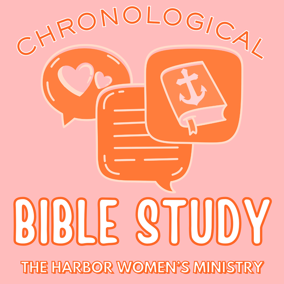 CHRONOLOGICAL BIBLE STUDY