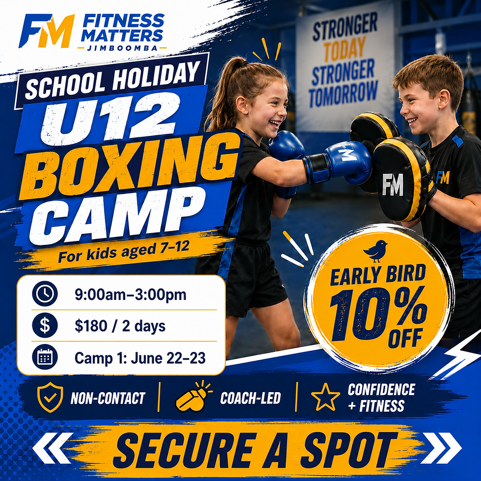 Thumbnail: U12 Boxing Camp | Ages 7–12
