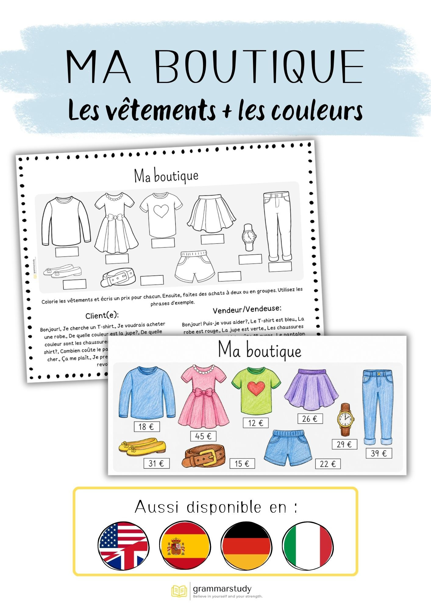 🇫🇷 Vêtements – Ma boutique
