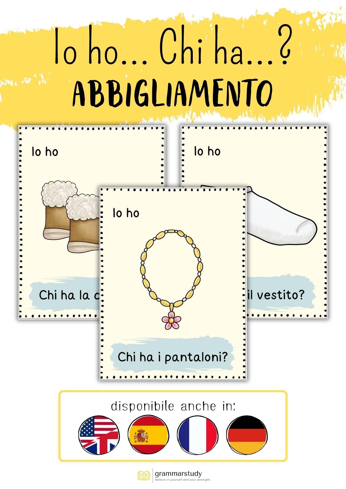 🇮🇹 Abbigliamento – Io ho... Chi ha...?