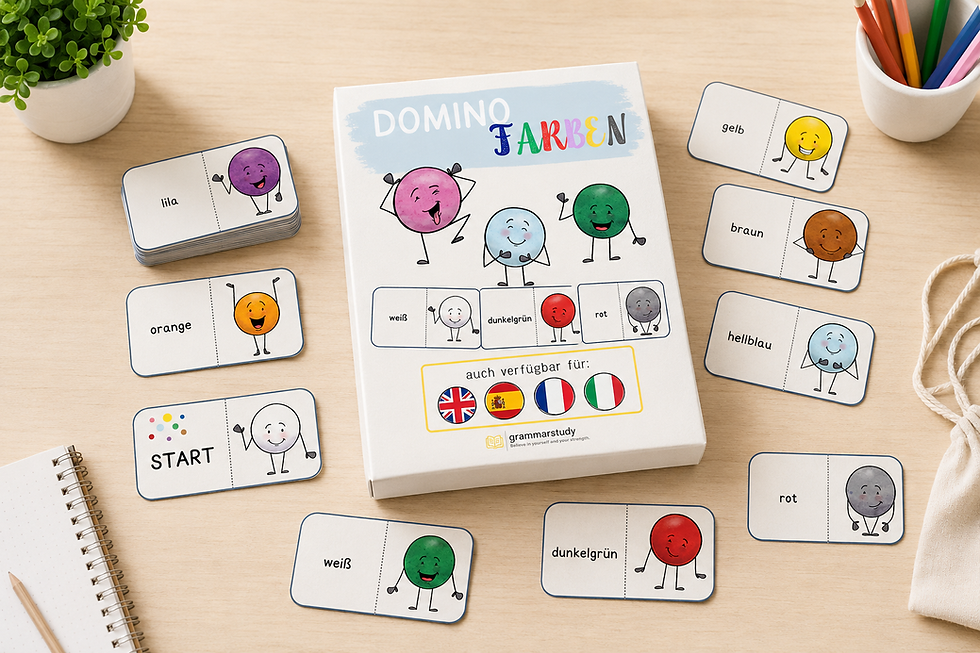 Miniaturbild: 🇩🇪 Farben - Domino 
