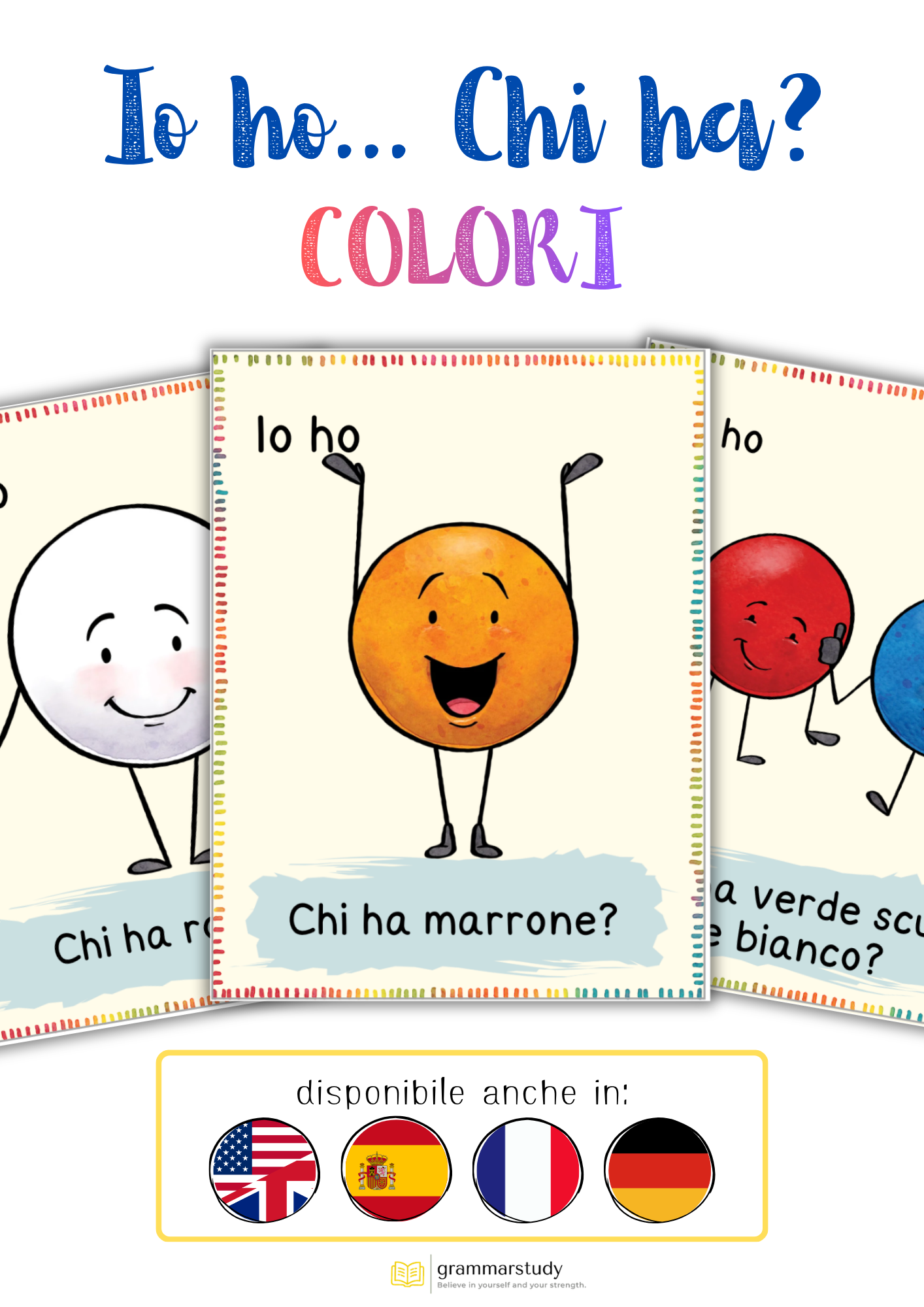 🇮🇹 i colori - Io ho.. Chi ha..?