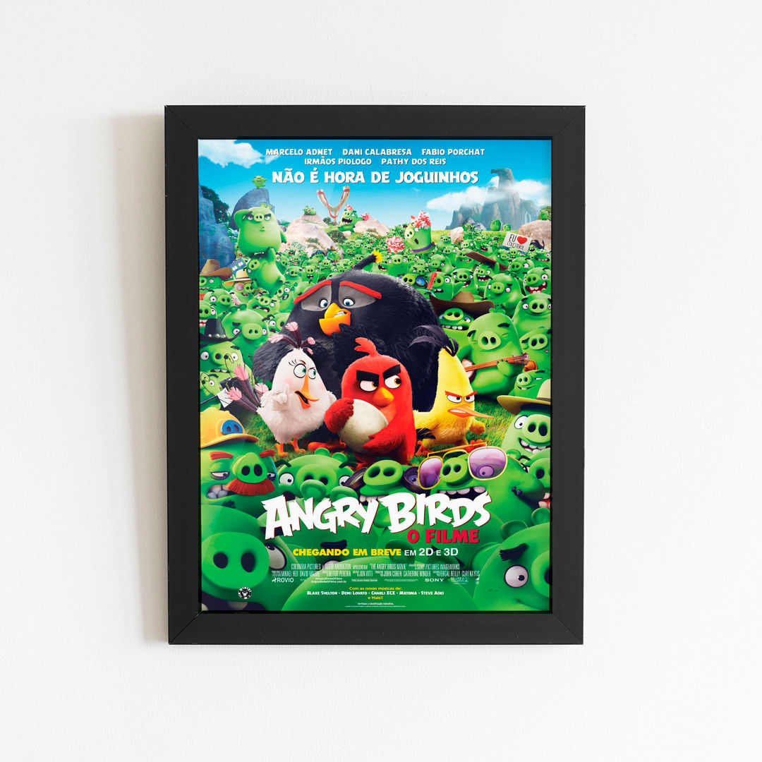 Quadro ou Poster Angry Birds 2 - Modelo 03