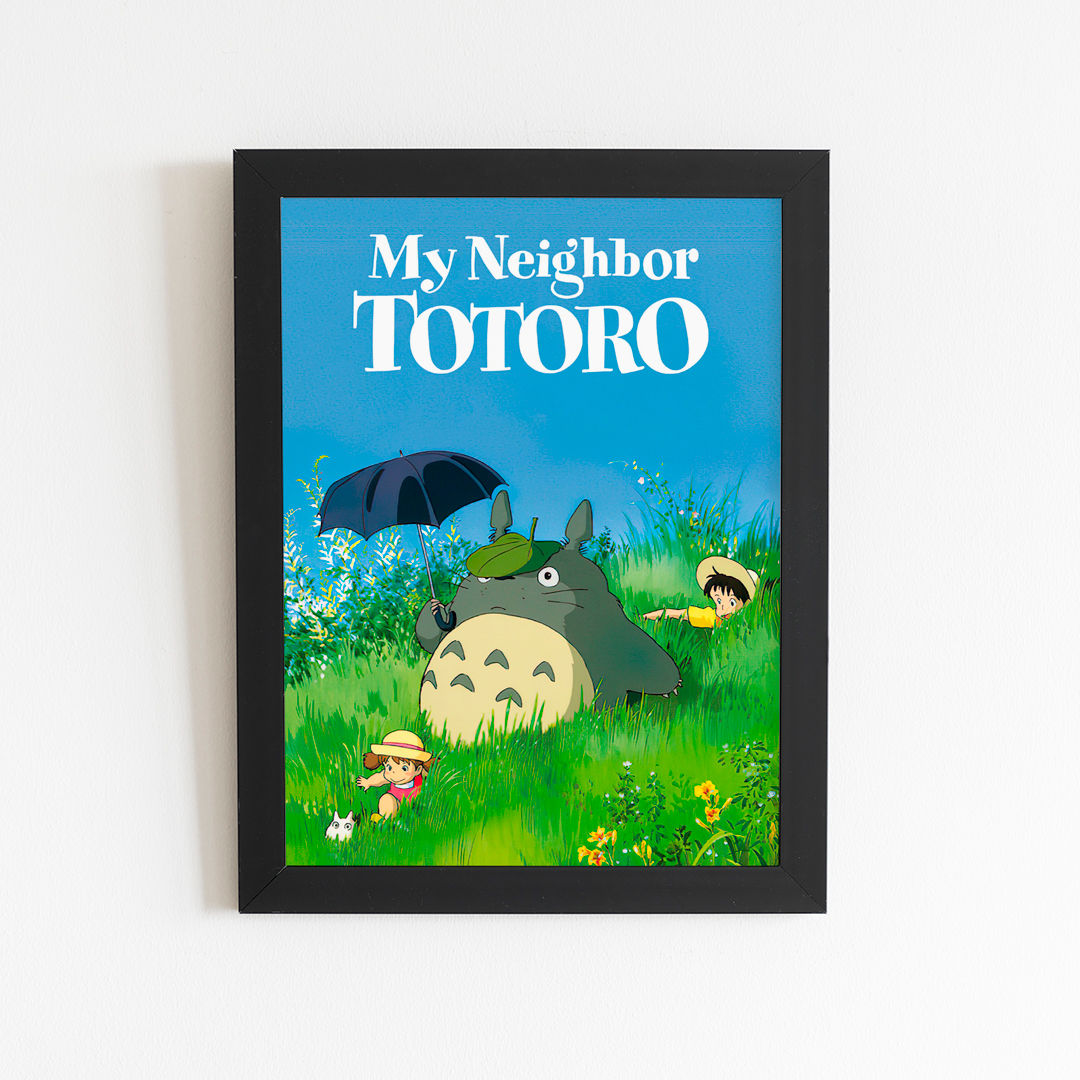 Quadro ou Poster Studio Ghibli - Meu amigo Totoro - Modelo 03