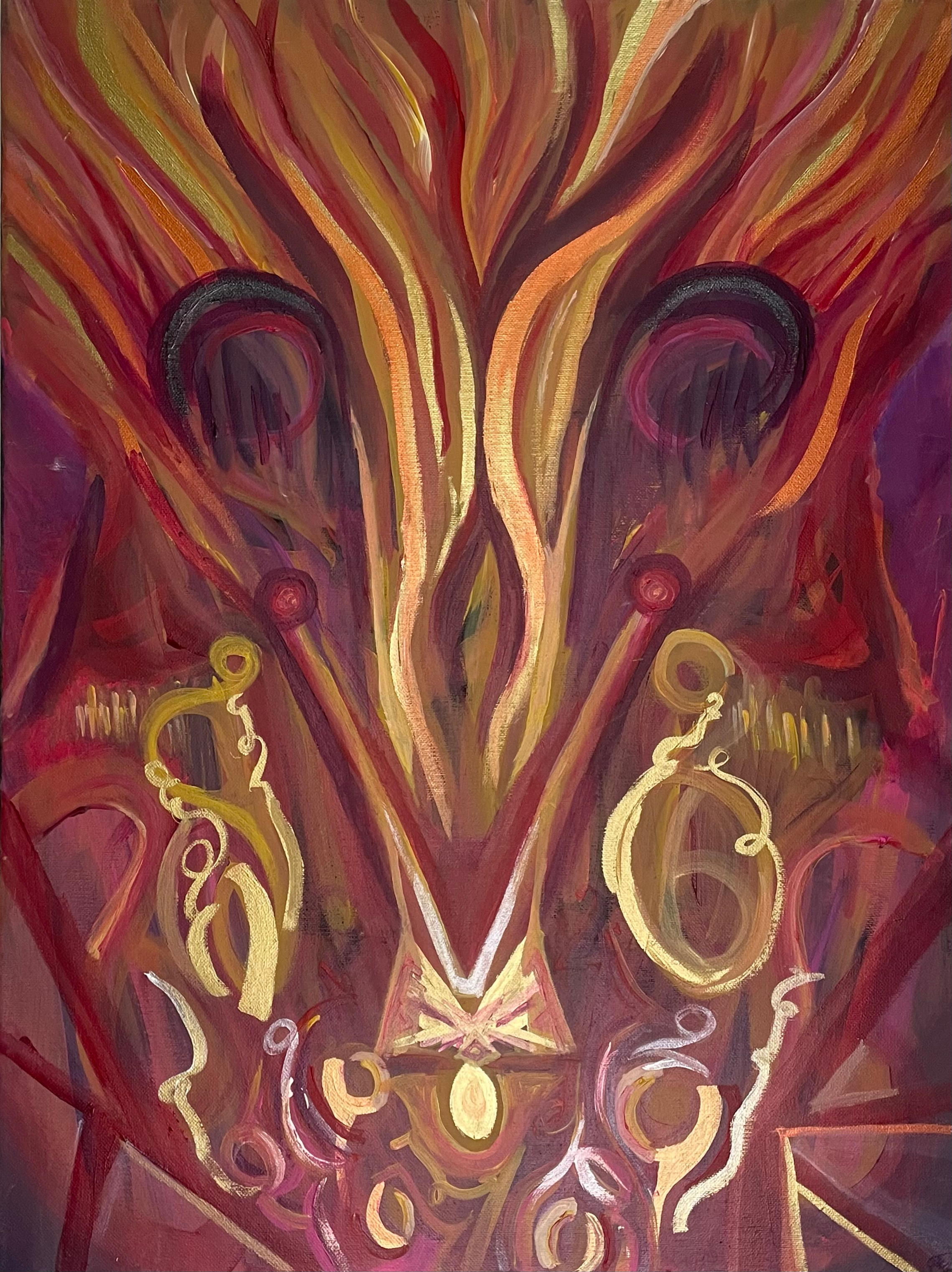 Flames of Love from the Root Under