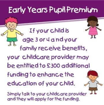 Early Years Pupil Premium croydon