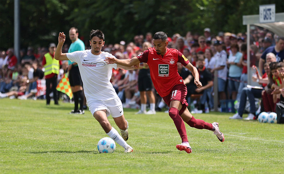 Der FCK besiegte beim traditionellen Fanspiel eine Auswahl der Fanregion aus Rheinhessen mit 5:0 / © 1.FC Kaiserslautern
