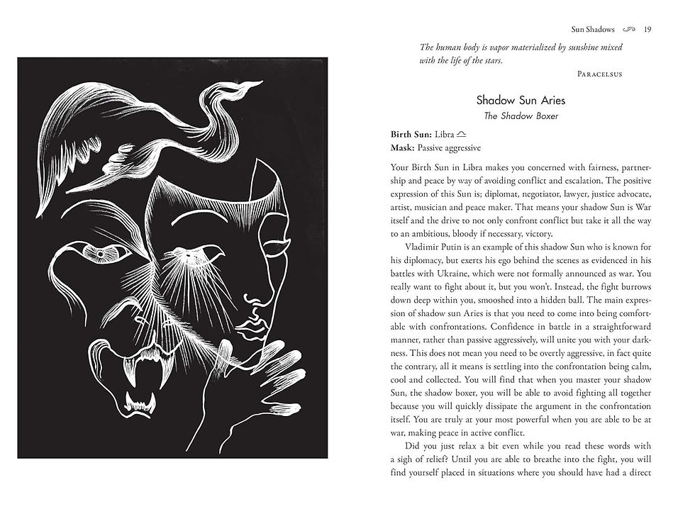 Thumbnail: Astrology of the Shadow Self: Working with Oppositions in Your Natal Chart