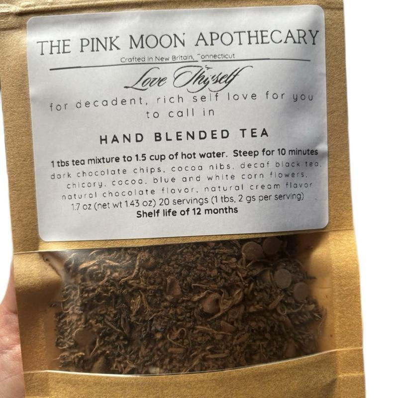 Thumbnail: Love Thyself - Decaf Chocolate Tea Blend for Beverages - Nata Flavor Sweet