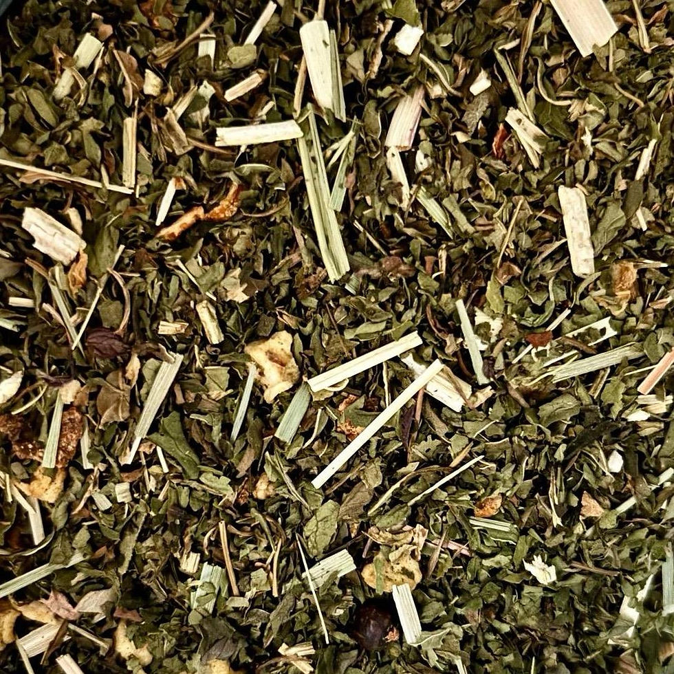 Thumbnail: Limited Edition Samhain Seasonal Blend Witches Broom Looseleaf Tea with Mint