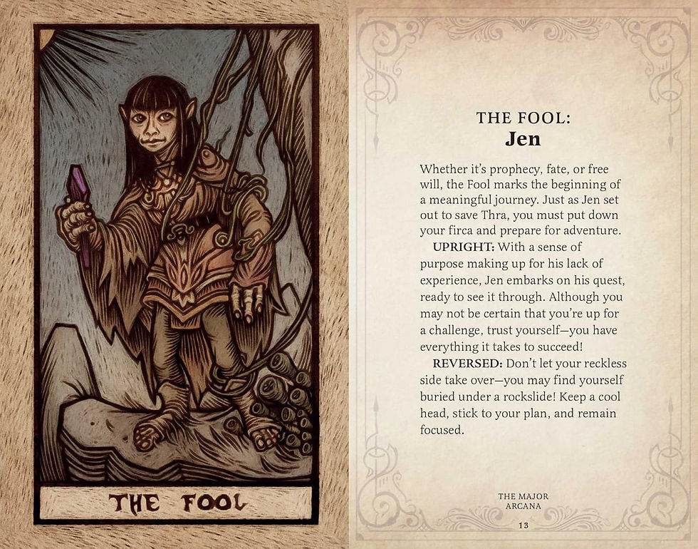 Thumbnail: Imperfect - The Dark Crystal Tarot Deck and Guidebook by Jim Henson Official 78
