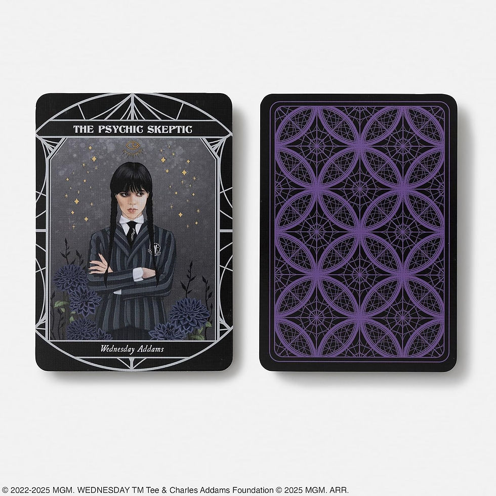 Thumbnail: Wednesday: The Official Oracle Deck: Oracle Cards: A 52-Card Deck and Guidebook