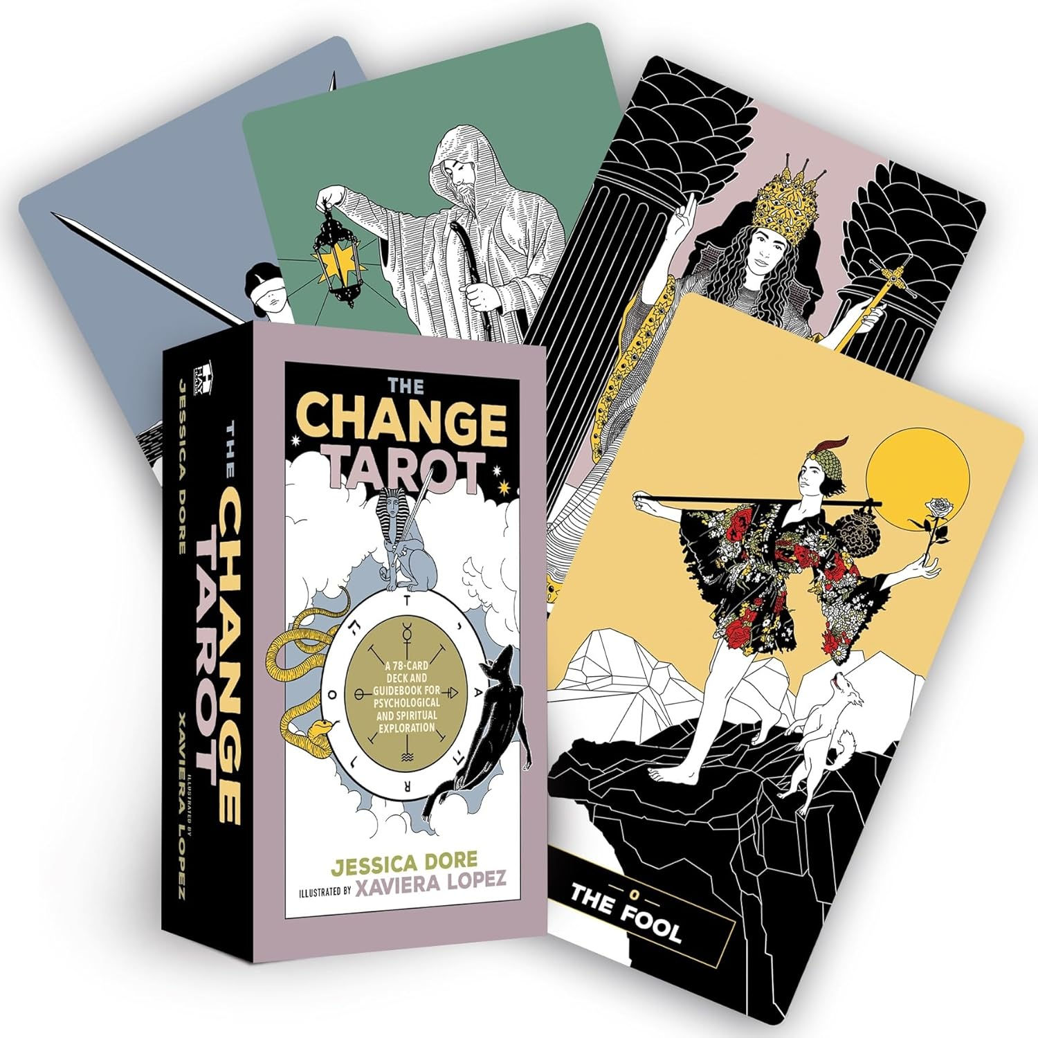 The Change Tarot: A 78-Card Deck and Guidebook for Psychological and Spiritual