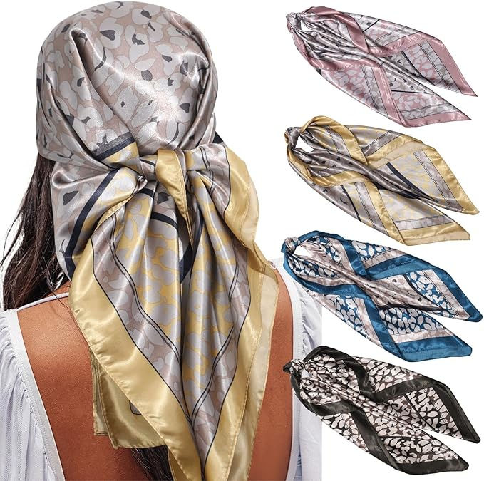 Thumbnail: Animal Print - Headscarf for Veiling - Elegant Design with Intricate Patterns