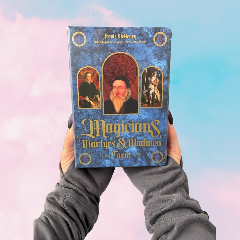 Thumbnail: Magicians, Martyrs and Madmen Tarot