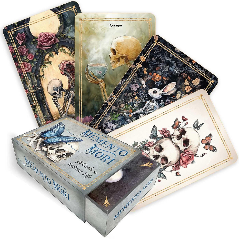 Thumbnail: Memento Mori: 36 Mini Affirmation Cards to Embrace Life