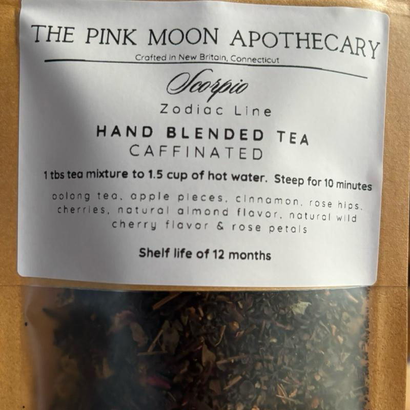Thumbnail: Scorpio Zodiac Line Intentionally Made Teas Caffeinated Blend with Fruity Cherry