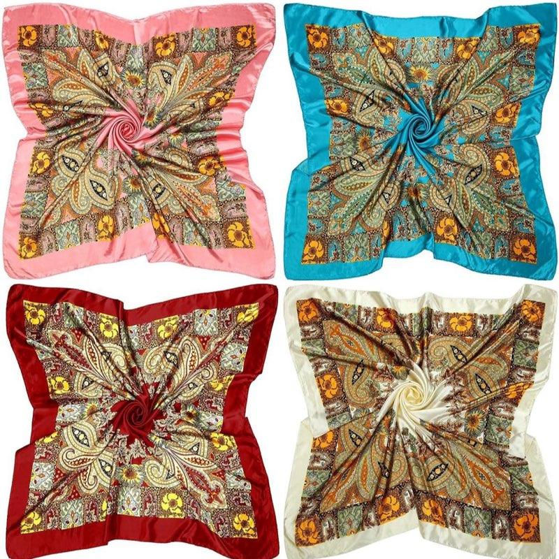 Thumbnail: Bold Traditional - Headscarf for Veiling - Elegant Design with Intricate