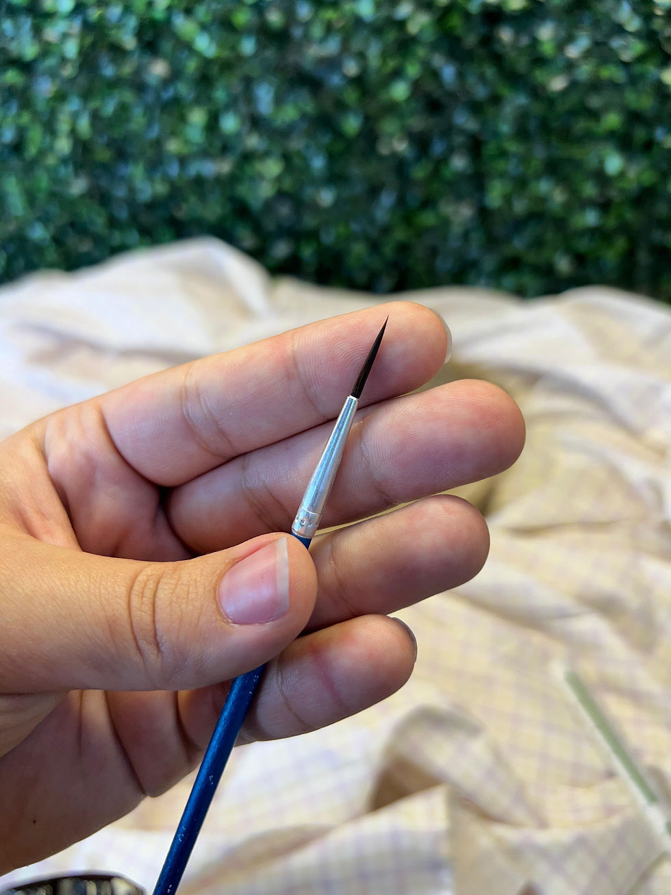 Miniatura: Pinceles Finos de Nailon y Madera para Dibujo Artístico