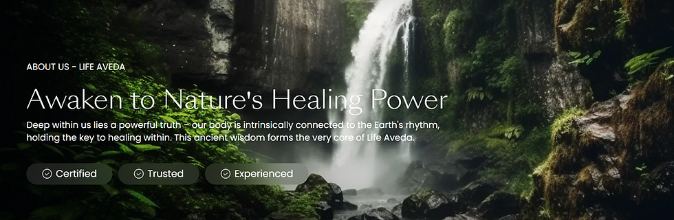 Life Aveda team promoting Ayurvedic wellness and herbal healthcare