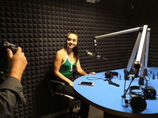 Samantha Elizondo no descansa en su gira de medios por todo México.