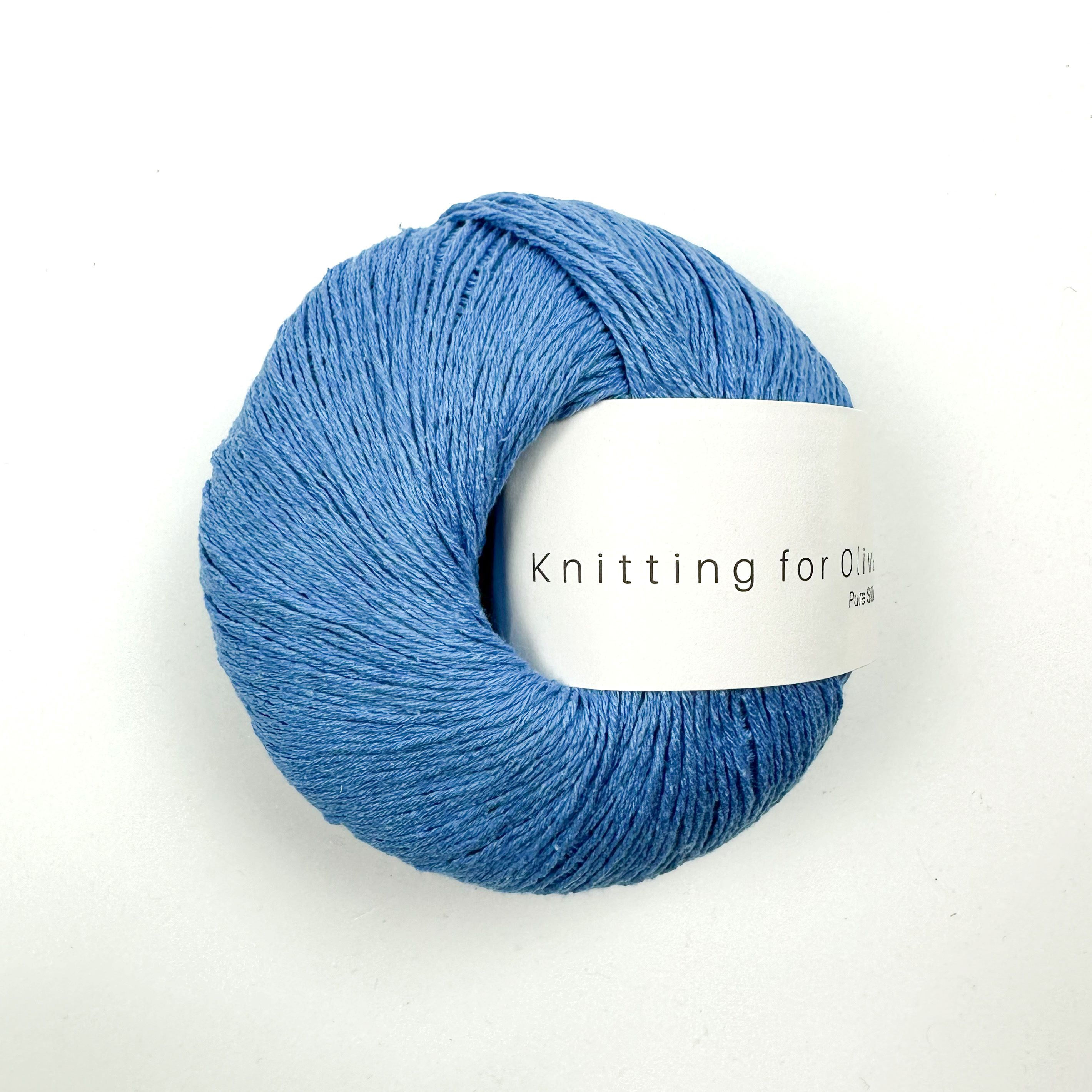 Pure Silk Poppy Blue