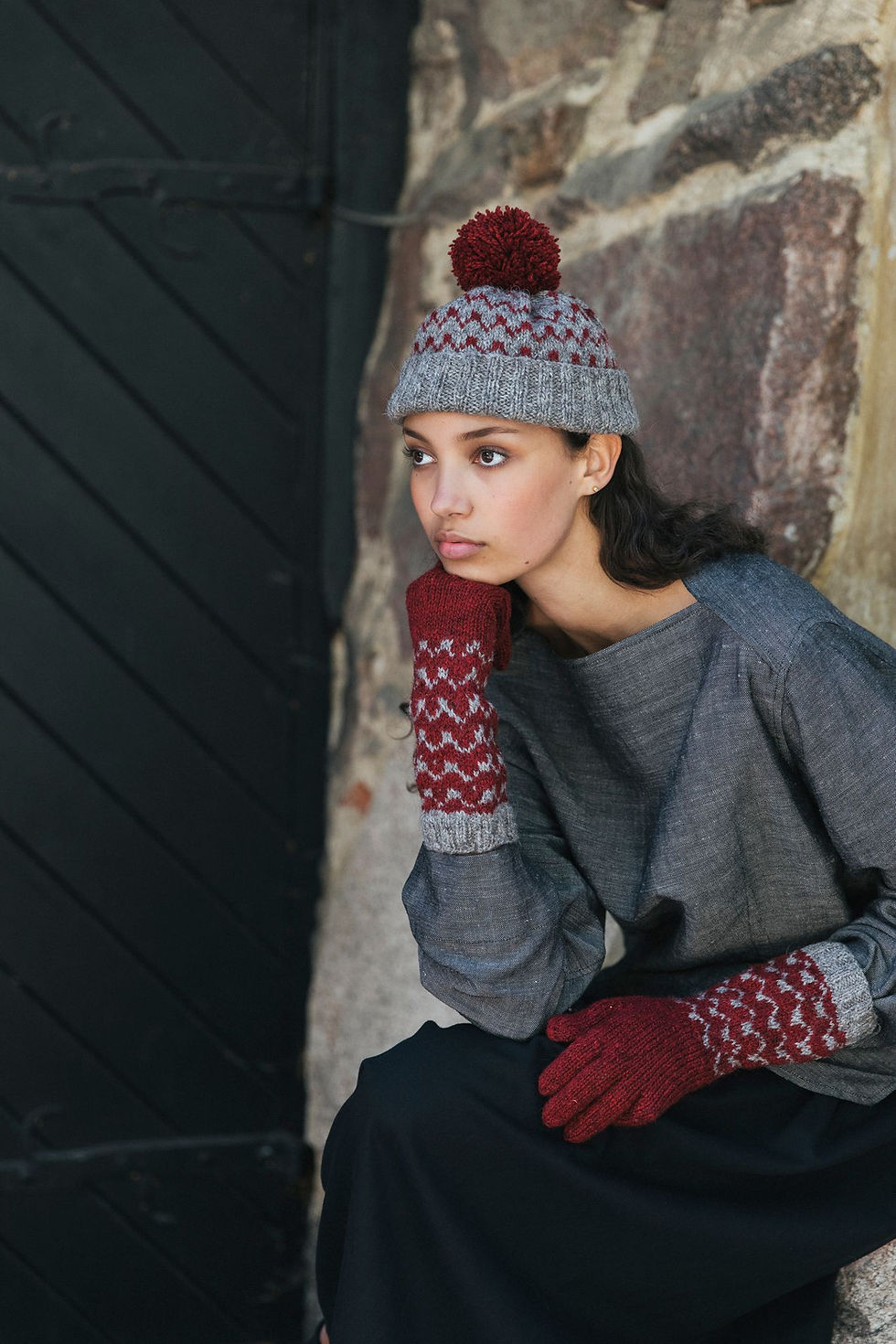 Miniaturbild: The Knitted Fabric: Colourwork Projects For You And Your Home