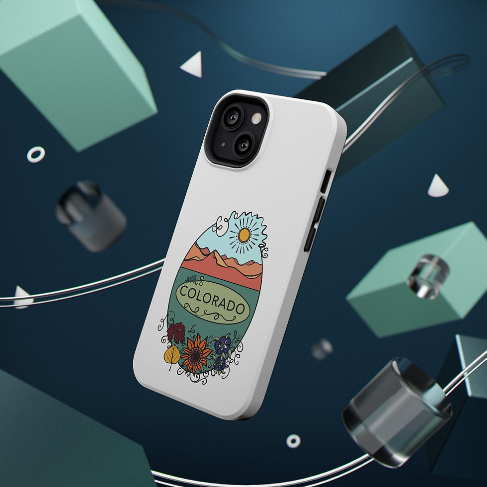 Thumbnail: Colorado Mountain Wildflower Impact-Resistant Phone Case
