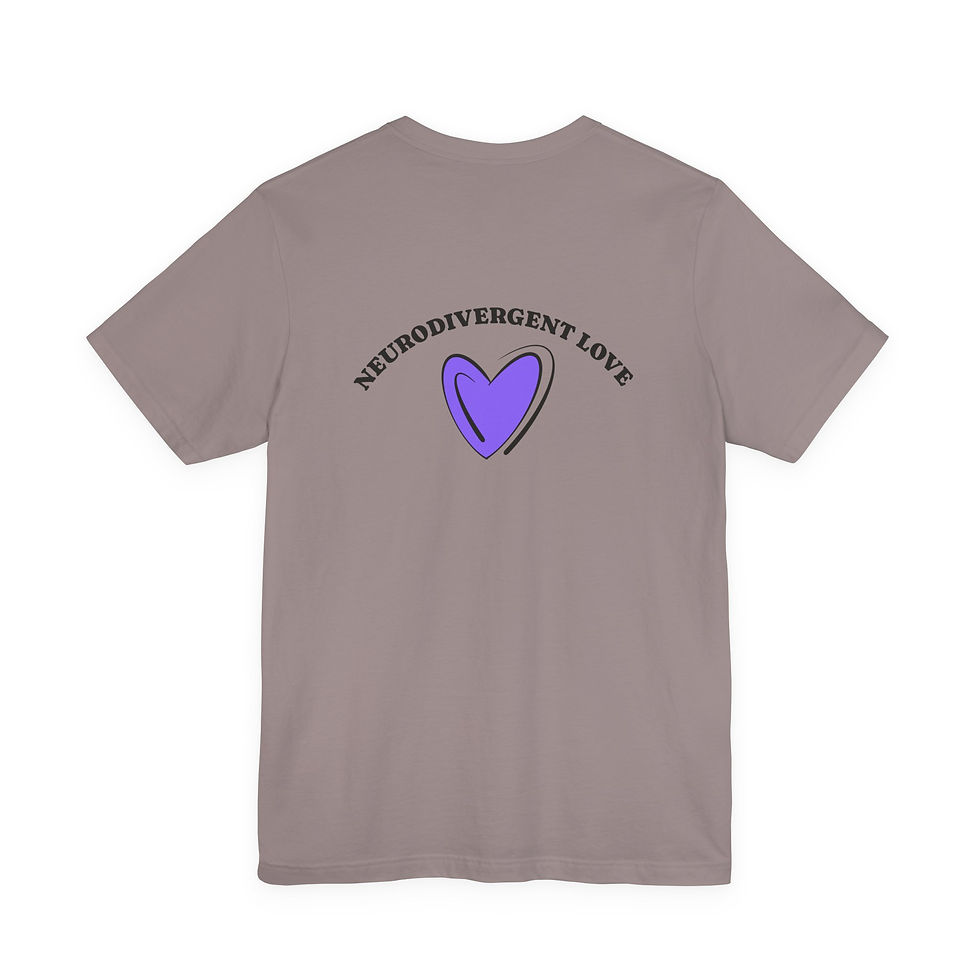 Thumbnail: Authentically Atypical T-Shirt — Neurodivergent Love Graphic Tee