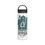 Thumbnail: Authentically Atypical Stainless Steel Water Bottle — Teal Design, Handle Lid