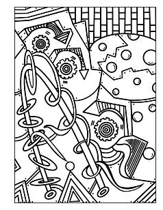 Enchanting Ebbs Coloring Page