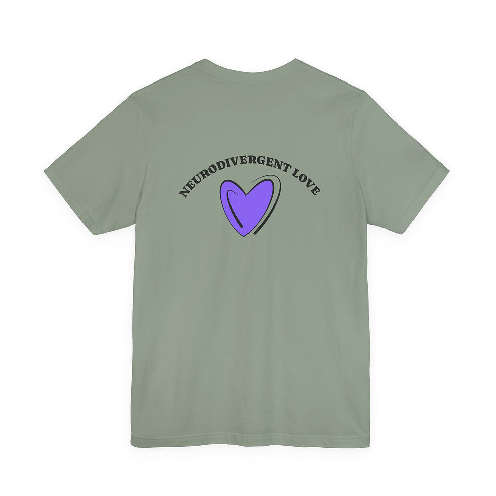 Thumbnail: Authentically Atypical T-Shirt — Neurodivergent Love Graphic Tee