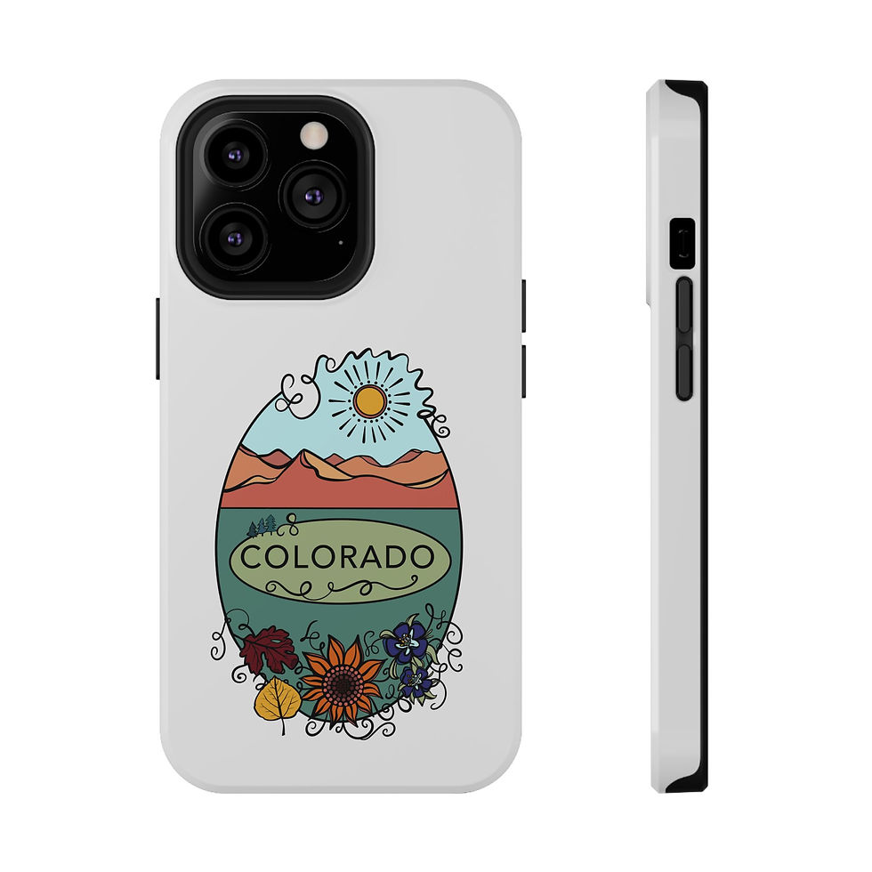 Thumbnail: Colorado Mountain Wildflower Impact-Resistant Phone Case
