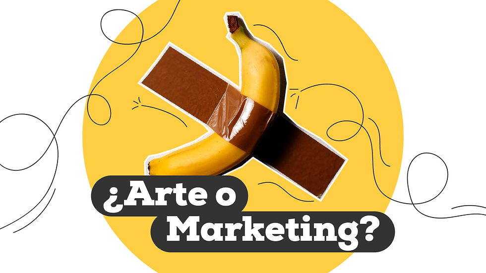 ¿Arte o Marketing?