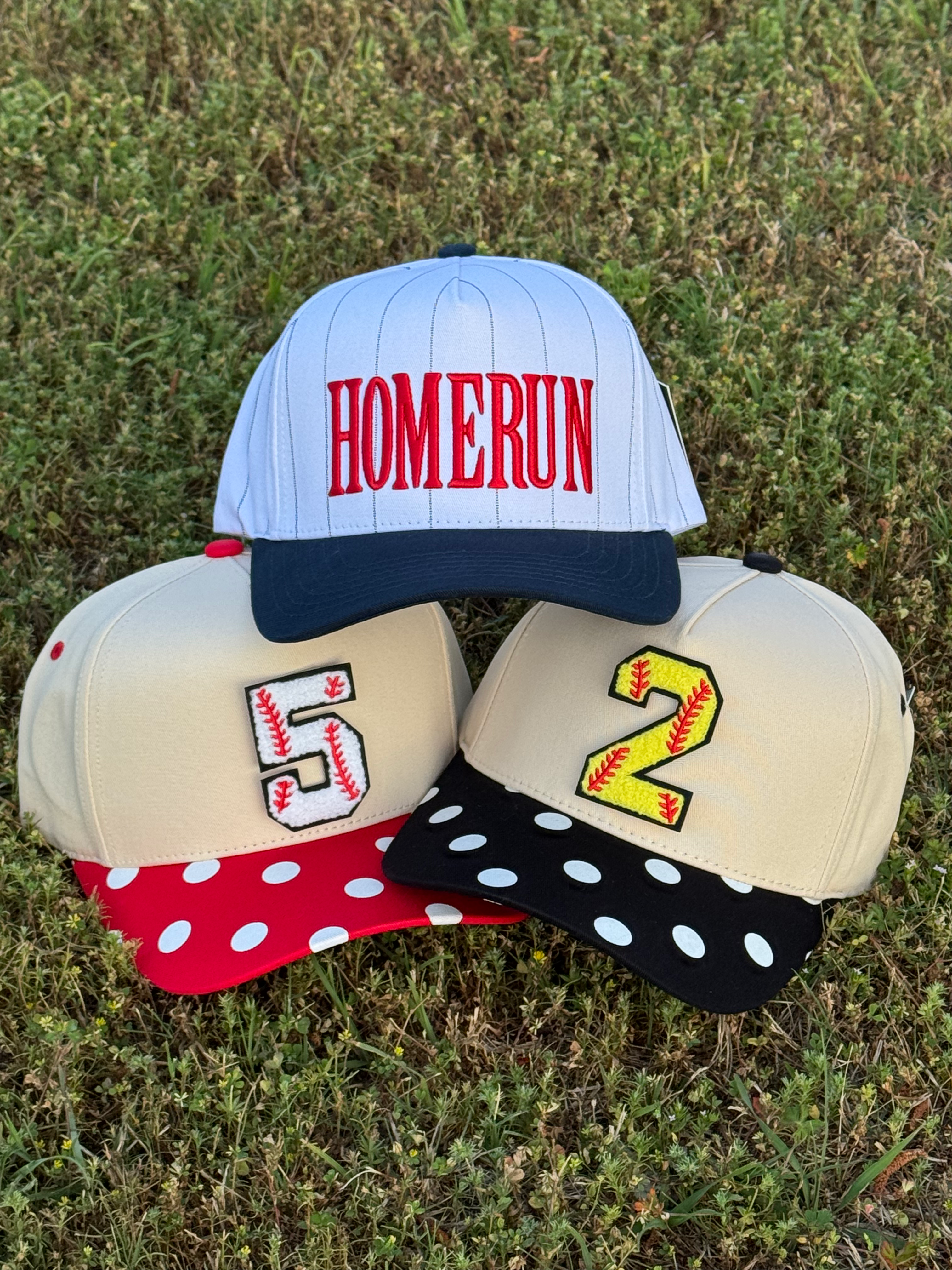 Polka Dots and Homeruns (LIMITED quantities)