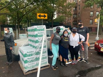 Partnering with organizers, Manhattan Borough President’s Office for food security