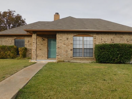 Just closed in Mesquite, Texas