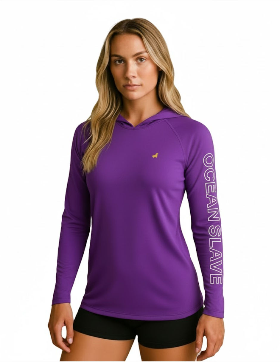 Playera Deportiva Sailing Fit Uv 50+ Ocean Slave Para Mujer