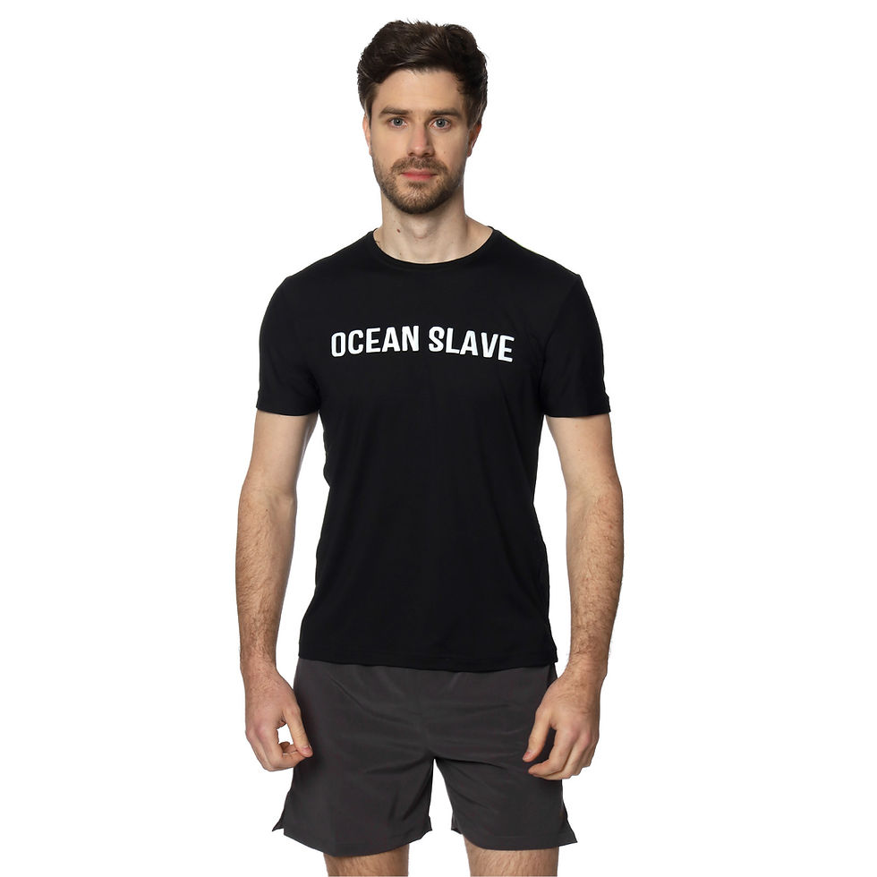 Miniatura: Playera Deportiva Ocean Slave Negra