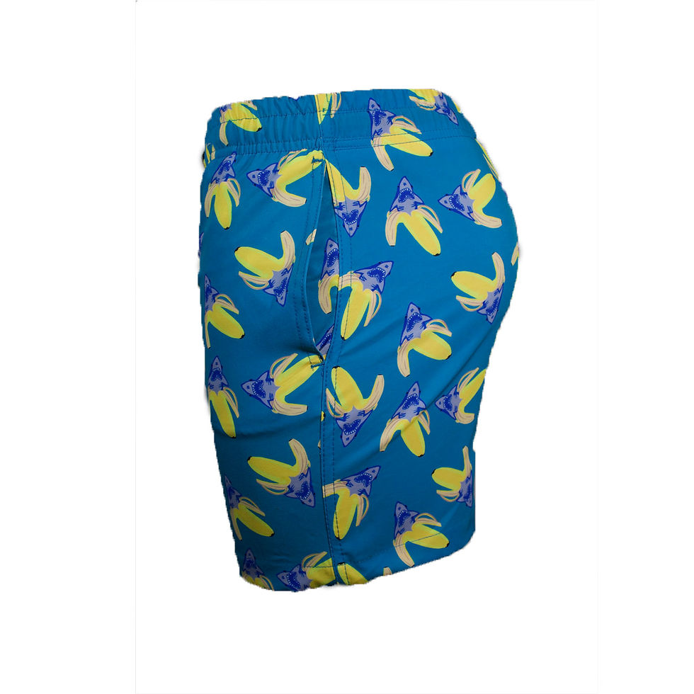 Miniatura: Match Traje de baño Papá e Hijo Shark Banana