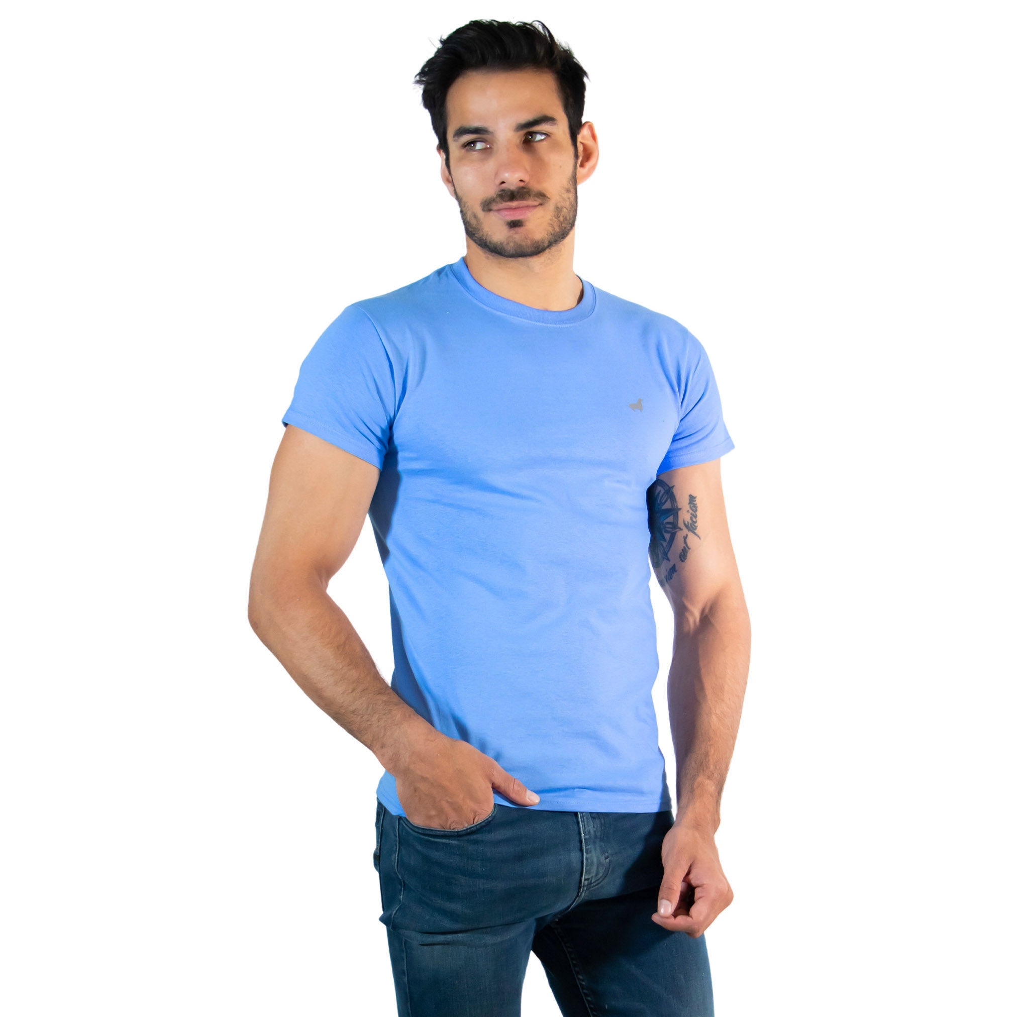 Playera Basica cuello redondo