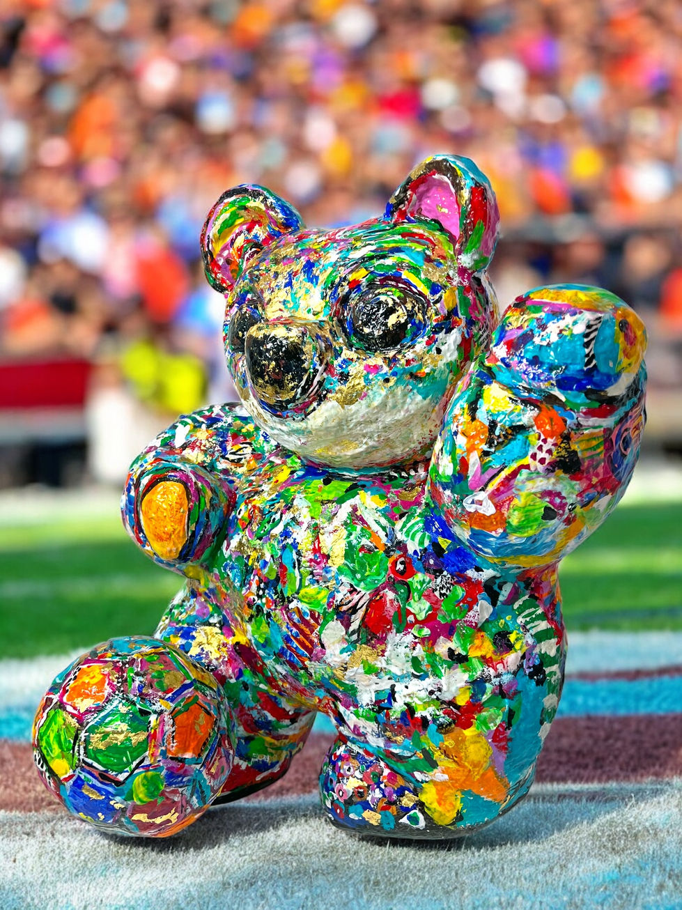 Football Bear Lovable