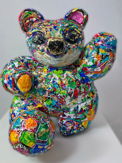 Football Bear Lovable